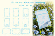 Easter Whimsy illustrations clip art, a Seasonal Illustration by susie-p-art (Thumbnail 7 of 15)