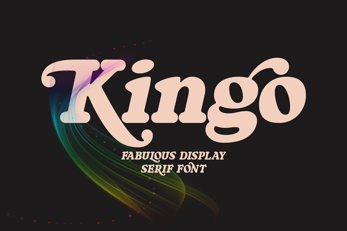 Kingo, a Serif Font by Omotu Studio (Photo 1 of 19)