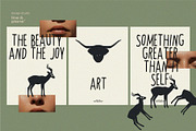 Wild Animals - 30 Vector Shapes, an Object Graphic by line & plane (Thumbnail 3 of 8)