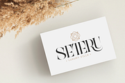 Qaska Luxury -  Branding Logo Font, a Serif Font by Nirmana Visual (Thumbnail 9 of 10)
