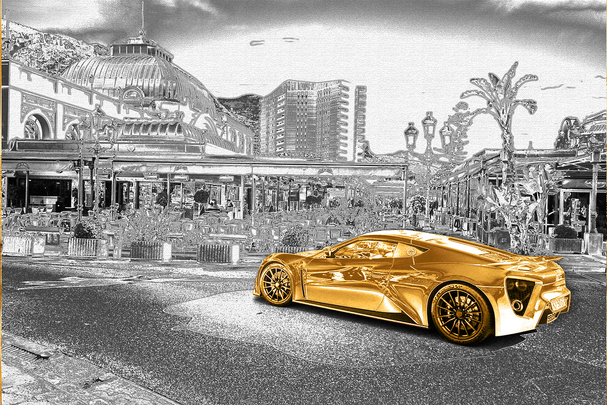 Gold Paint Photo Effect V02, an Action Add-On by yantodesign (Photo 6 of 15)