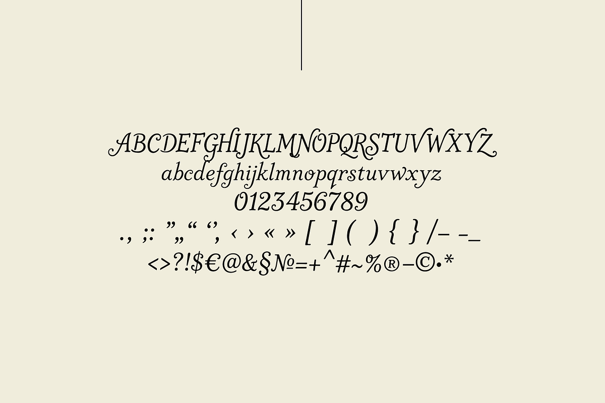 Cafeline Atelier Font, a Serif Font by gafaroff studio (Photo 6 of 6)
