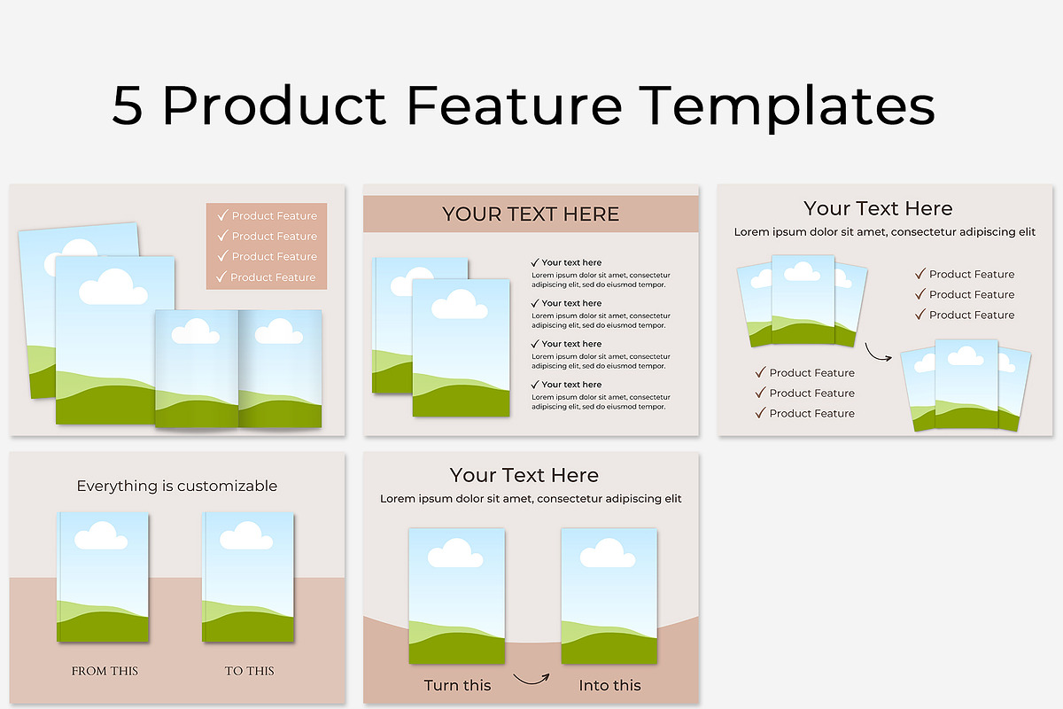 Magazine Mockup Listing Templates A4, a Books & Magazine Mockup by NoemieDesigns (Photo 6 of 8)