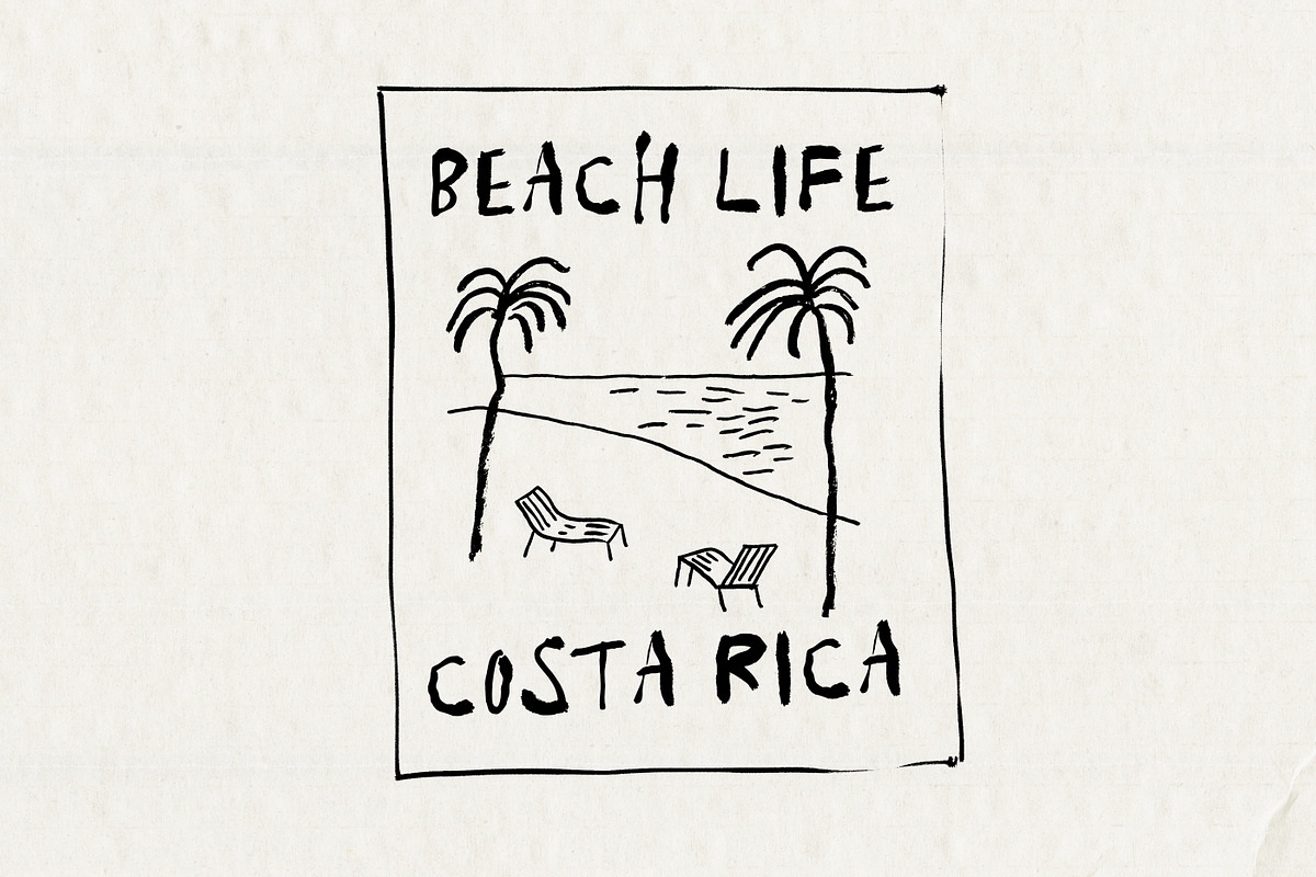 Picasso's Paintbrush Font Duo, a Handwritten Font by Nicky Laatz (Photo 13 of 16)