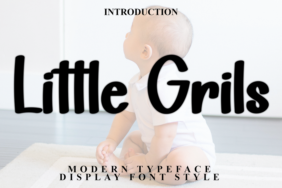 Little Girls, a Sans Serif Font by InermediaSTUDIO (Photo 2 of 7)