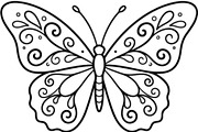 Butterfly SVG Bundle, an Object Graphic by Gfx_Store (Thumbnail 14 of 32)