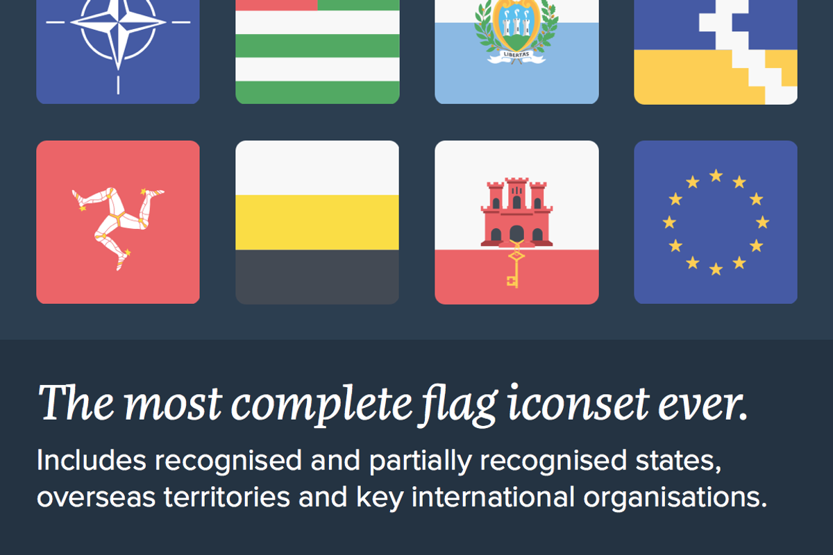 The Flags of Europe Icon Set preview 3