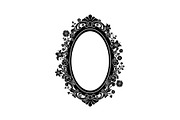 Vintage Ornate Oval Frame Bundle, an Illustration by jahid234 (Thumbnail 25 of 31)