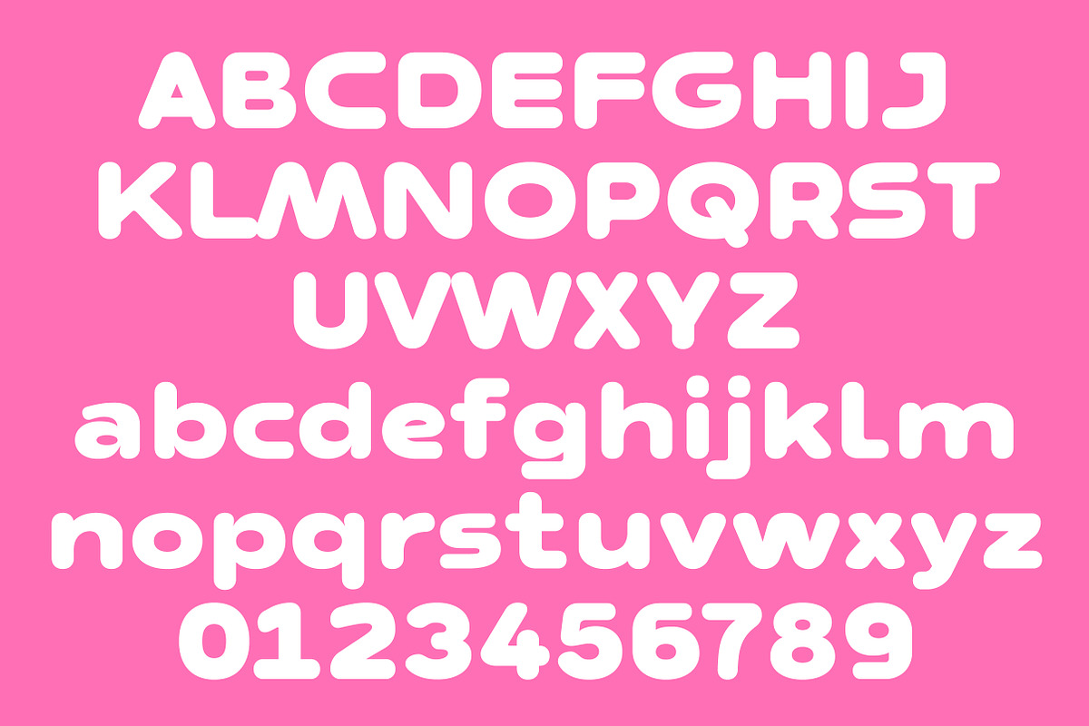 Shake Bubble – Playful Display Font, a Sans Serif Font by Lettertype Studio (Photo 9 of 10)