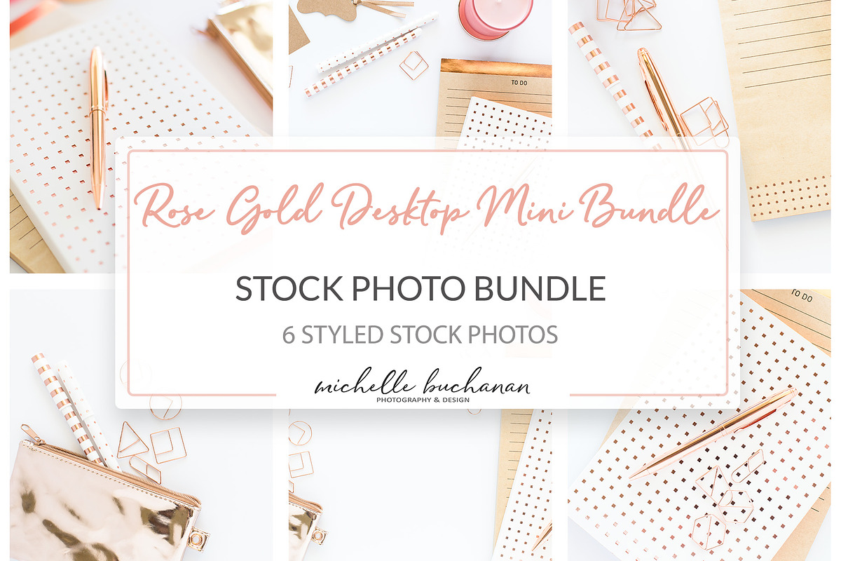 Stock Mini Bundle - Rose Gold Office, a Photo by Savvy Stock Shop (Photo 1 of 4)