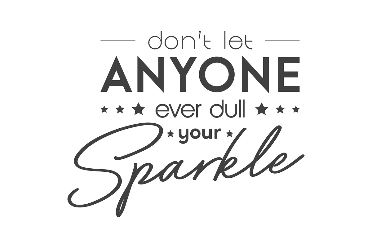 Vector Vintage Typographic Quotes., a Decorative Illustration by Gomolach (Photo 10 of 11)