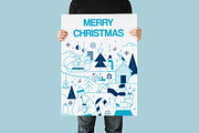 Flat Line Christmas Illustration Set, a Seasonal Illustration by Creative Graphics (Thumbnail 11 of 12)
