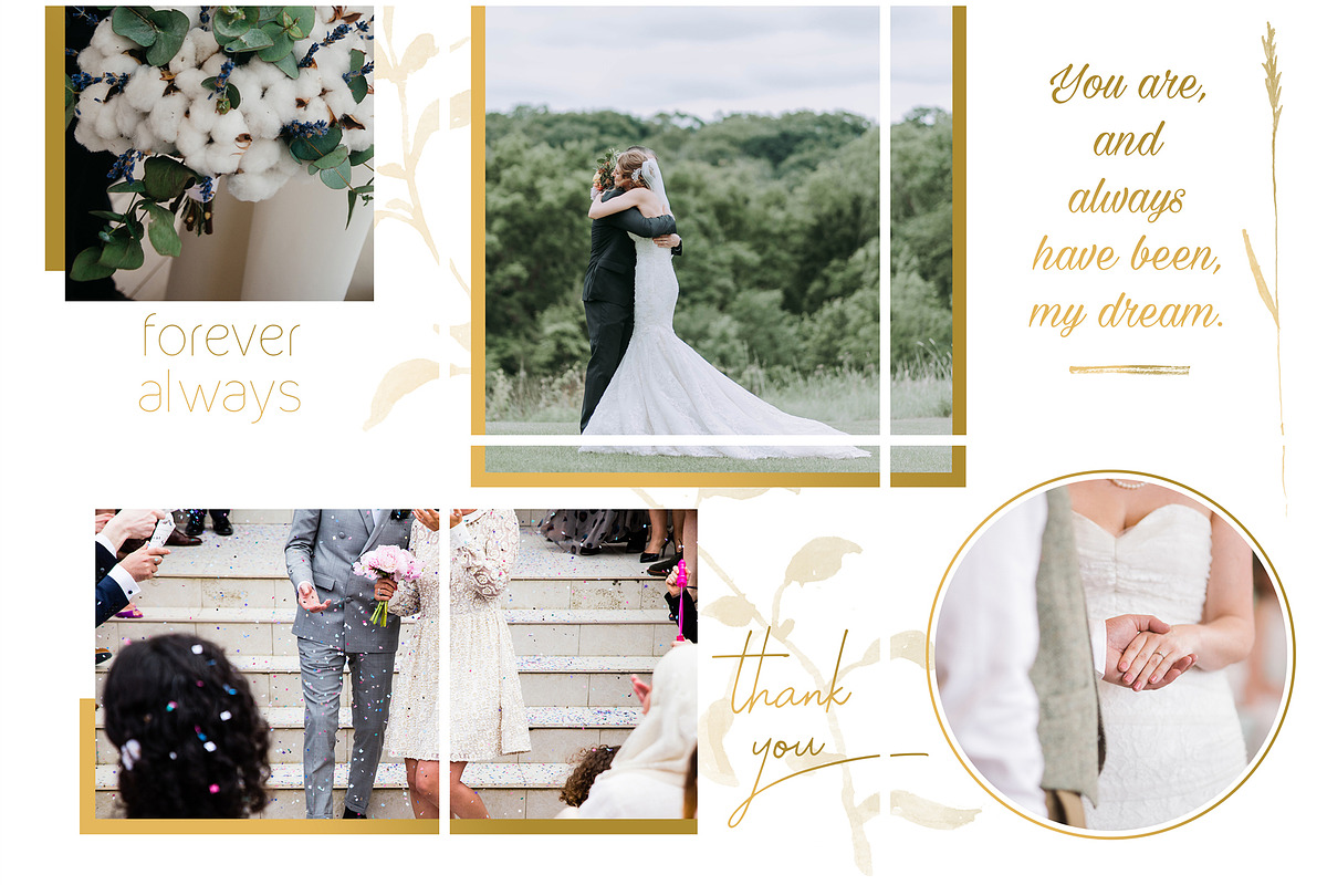 Instagram Puzzle Template - Wedding, a Social Media Template by illycreative (Photo 6 of 9)