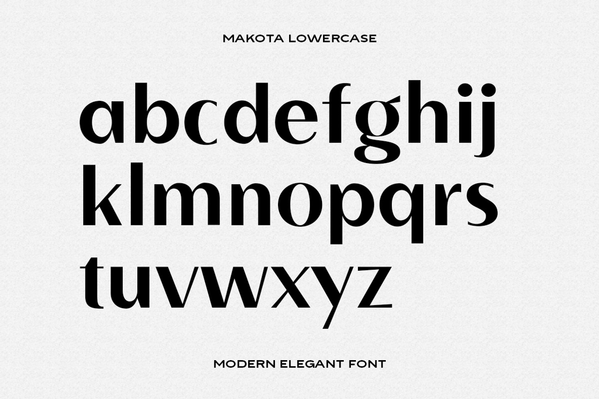 Makota Modern Font, a Sans Serif Font by Yukita Creative (Photo 7 of 9)