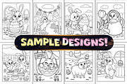 80+ Easter Cutie Coloring Pages, an Animal Illustration by Craftsbeefy (Thumbnail 2 of 4)