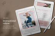 Tie Dye Newsletter Template Canva/PS, an Email Template by Chloe Leonard Studio (Thumbnail 2 of 7)