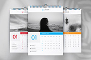 Wall calendar design template, a Stationery Template by Tanmoy Topu (Thumbnail 1 of 4)