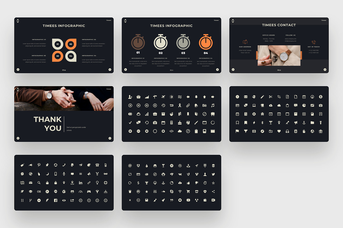 TIMEES - Watch Keynote template, a Presentation Template by BeadyLab (Photo 6 of 6)