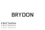 Brydon Serif 3 Font Family Pack, a Serif Font by Creativetacos (Thumbnail 1 of 5)