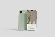 iPhone 17 Air Mockup, an iPhone Mockup by Akaimockup (Thumbnail 5 of 5)