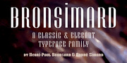 Bronsimard, a Sans Serif Font by André Simard (Thumbnail 1 of 7)