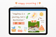 Summer Picnic Goodnotes Stickers, an Illustration by mimimeow (Thumbnail 3 of 3)