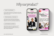 Pink UGC Creator Instagram Template, a Social Media Template by ZenSocialDesigns (Thumbnail 5 of 9)