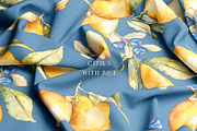 Watercolor lemon and blueberry, an Illustration by MariGraphic boutique (Thumbnail 10 of 13)