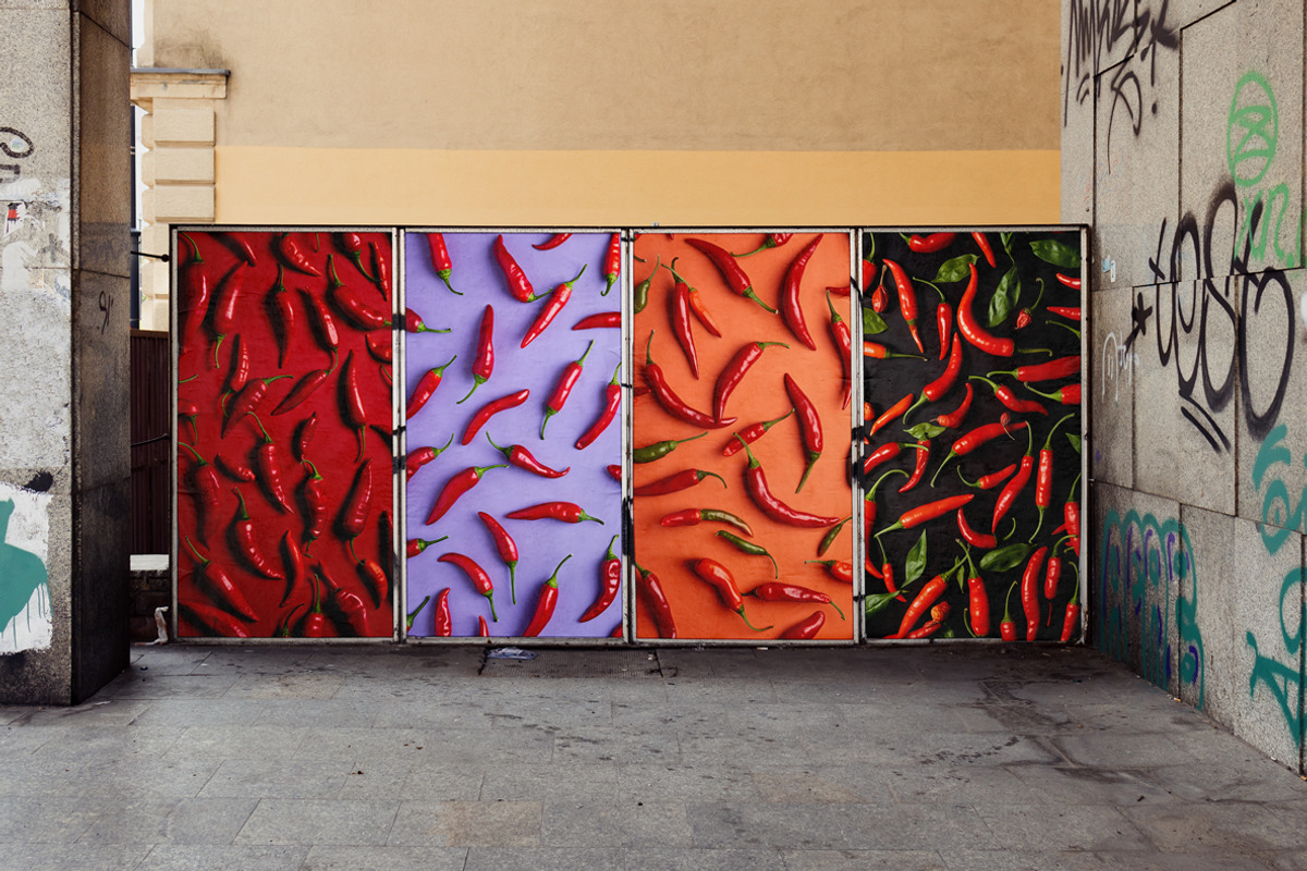 Chili pepper patterns - 32 images, a Food Illustration by Handmadefont (Photo 10 of 11)