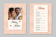 Elegant Wedding Menu, a Templates & Theme by studiogstock (Thumbnail 1 of 3)