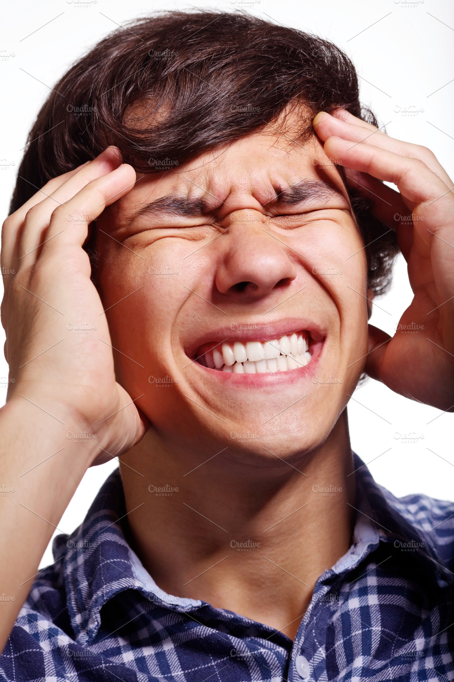 Guy With Migraine