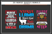 Nurse 20 quotes t shirt bundle, a Graphic by Uniquesvg99 (Thumbnail 5 of 7)