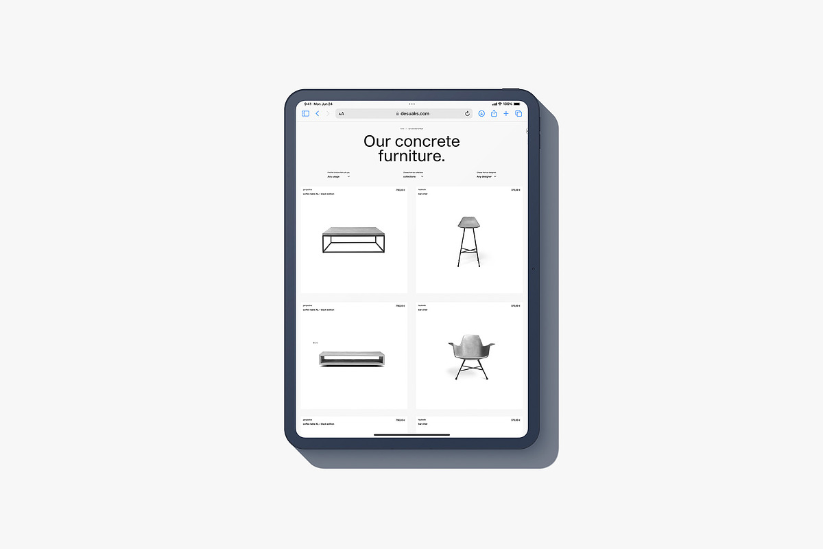 iPad Pro 11 - 21 Clay Mockups, an iPad Mockup by Asylab (Photo 33 of 56)