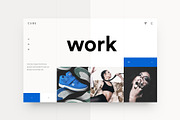 Cube — Photography Landing Page, a Landing Page Template by artemmashirov (Thumbnail 1 of 3)