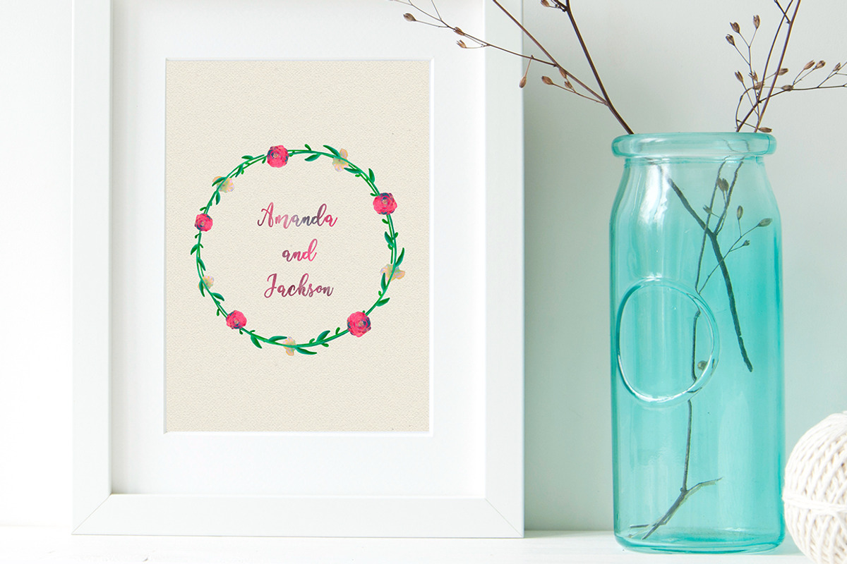 Watercolor Art & Pattern Brushes preview 7