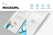 DL Size Flyer Mockups, an Advertising Mockup by megostudi0 (Thumbnail 2 of 7)