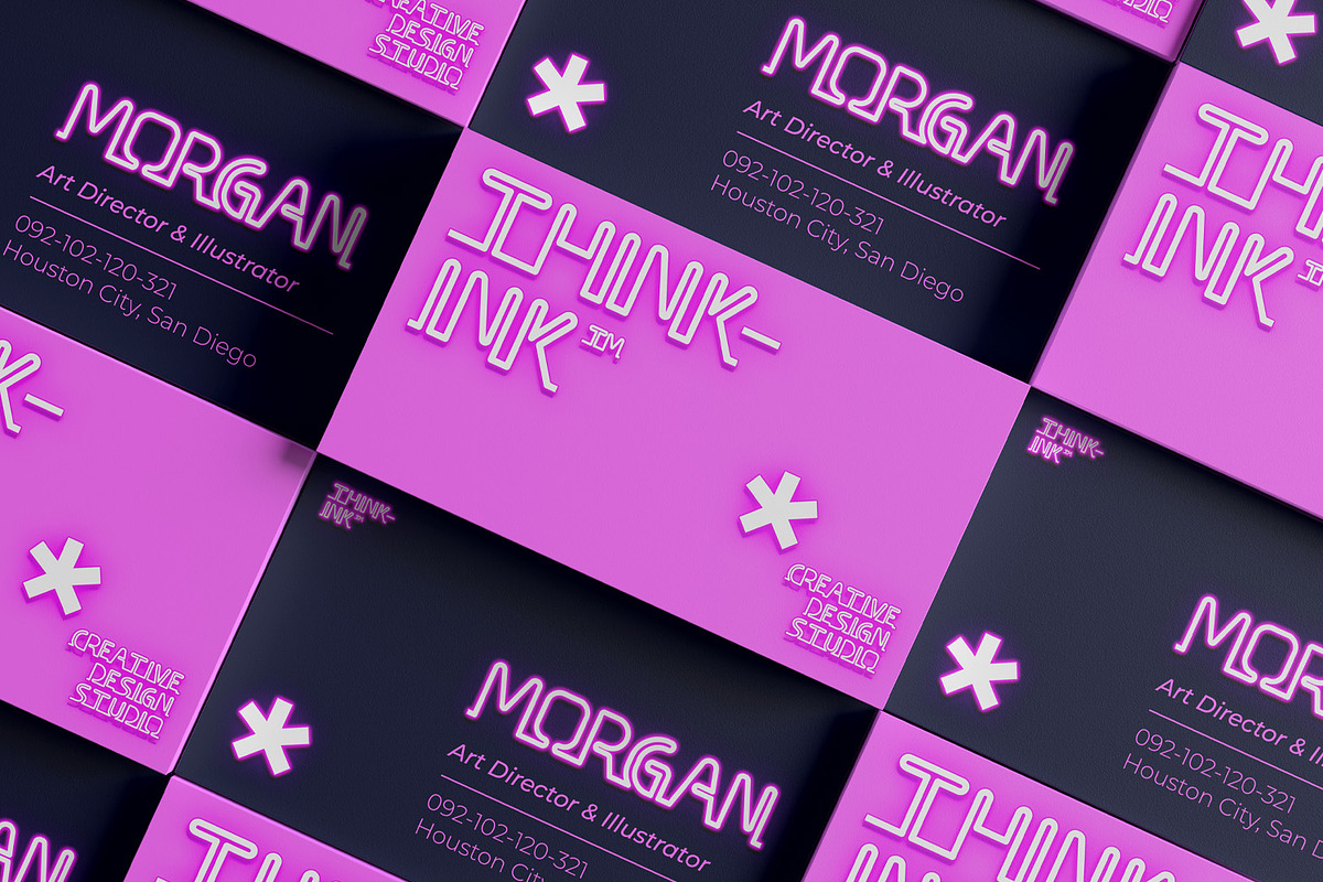 Connected Neon, a Symbol Font by Ditatype (Photo 6 of 10)