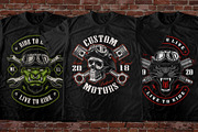 100 T-shirt Designs Bundle, an Illustration by Harry Kasyanov (Thumbnail 4 of 37)