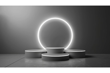 An illustration of a white cylinder, an Abstract Photo by ZinetroN