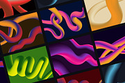 90 Fluid Gradient Backgrounds, a Duotone Icon by Brickclay (Thumbnail 5 of 6)