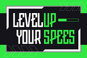 Regarding Esports Display Font, a Blackletter Font by IHDSTD (Thumbnail 4 of 6)