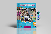 Family Fun Day Flyer Template, a Flyer Template by Template Shop (Thumbnail 1 of 4)