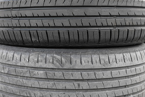 New vs Worn Car Tires, a Transportation Photo by Ales Munt