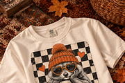 Fall Raccoon 16 PNG Cute Designs, an Animal Illustration by ElDesignState (Thumbnail 8 of 21)