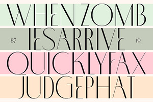 Poria - Modern Display Font