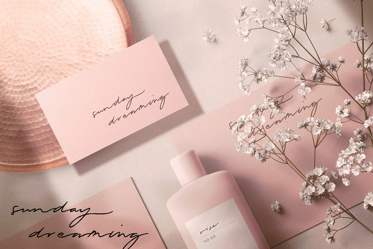 Brittany | Brush Display Font, a Handwritten Font by Monterey Studio (Photo 5 of 8)