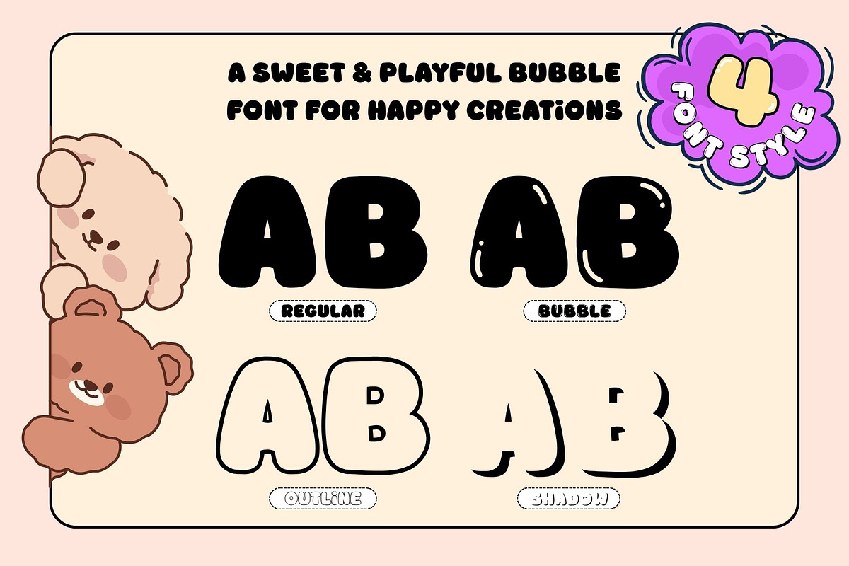 Fox Dimsum Font, a Symbol Font by Fox7 By Rattana (Photo 2 of 13)