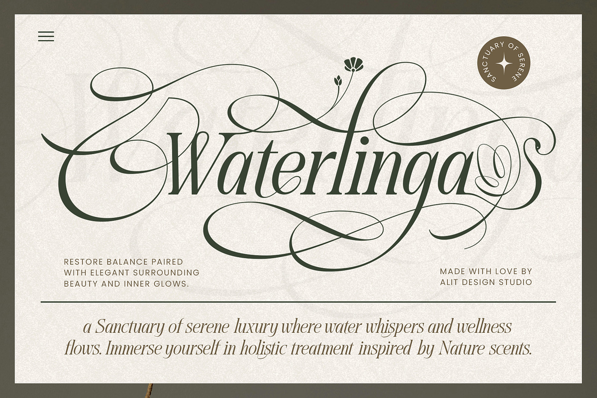 Dove and Goose Typeface, a Serif Font by alit design (Photo 7 of 20)