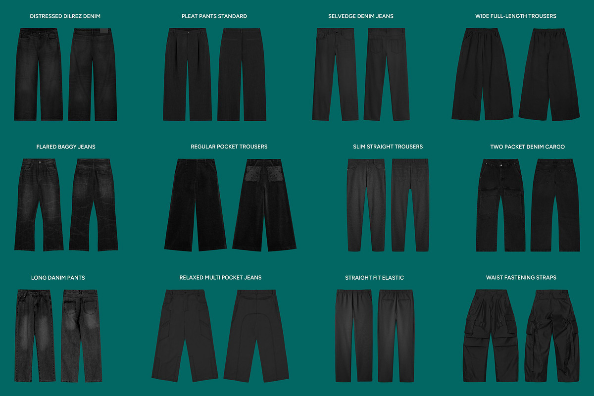 Realistic Streetwear Mockup Bundle, a Shirt Mockup by AtelierDuVow (Photo 8 of 10)