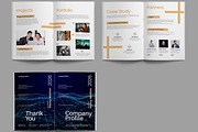 Minimal Business Company Profile, a Brochure Template by ContestDesign (Thumbnail 3 of 3)